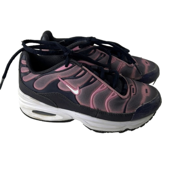 Girl's Nike Air Max Pink Charcoal Running Shoe size 11 - Picture 1 of 8
